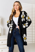 Floral Button Down Cardigan – Cozy & Stylish for Any Occasion