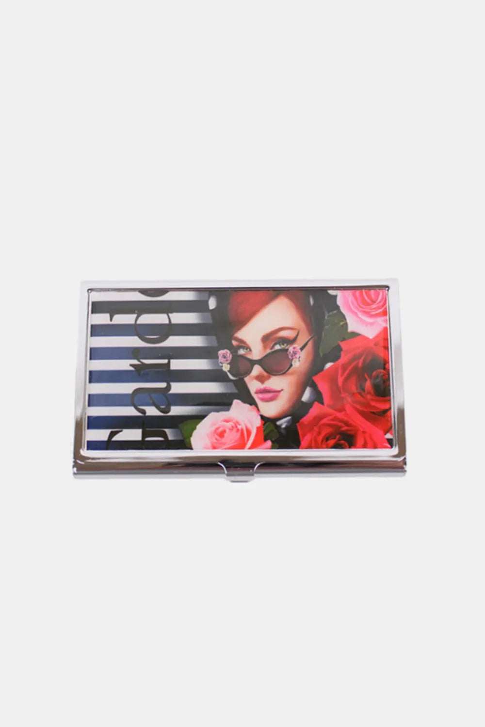 Nicole Lee Metallic Business Card Case – Signature Print & Pocket Protection