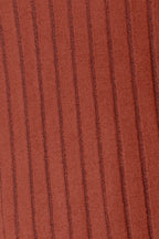 Ribbed Round Neck Slit Knit Top – Chic, Cozy & Versatile