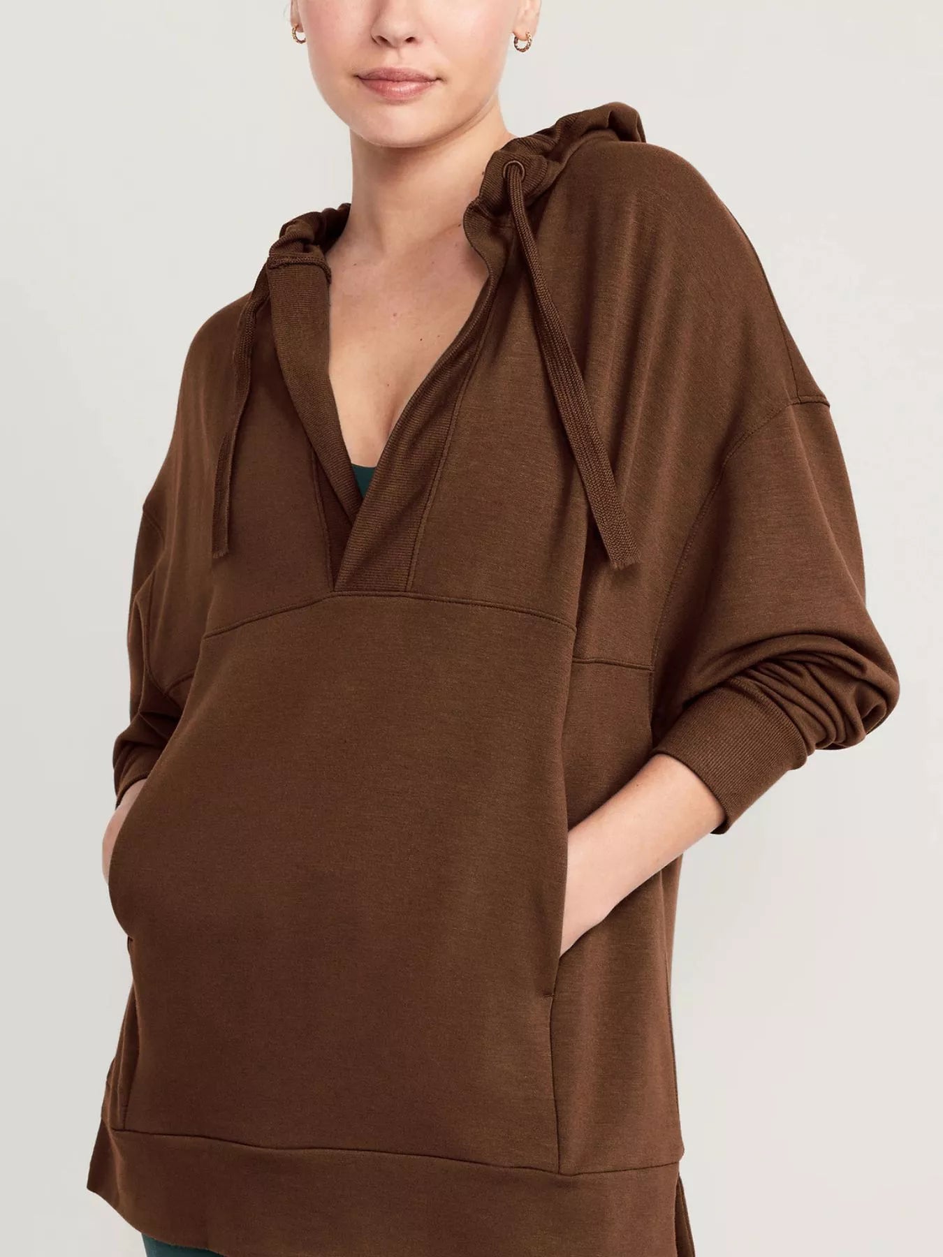 Drawstring Kangaroo Pocket Long Sleeve Hoodie – Cozy Casual Layer
