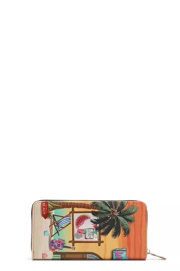 Sun & Sand 3-Piece Set | Tropical Handbag, Crossbody & Wallet Trio