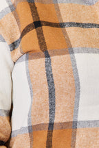 Plaid Dropped Shoulder Shirt – Relaxed Fit & Timeless Style