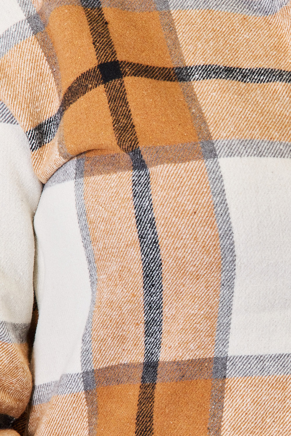 Plaid Dropped Shoulder Shirt – Relaxed Fit & Timeless Style