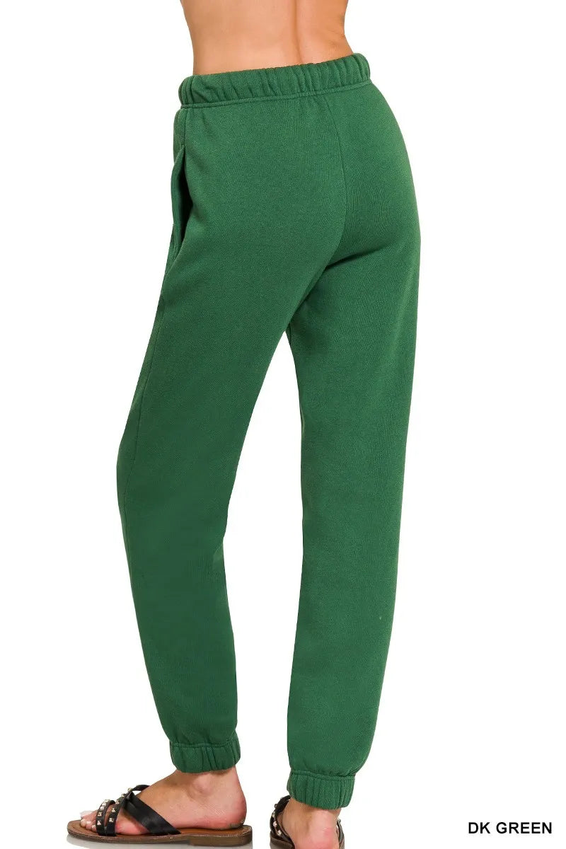 Fleece Jogger Sweatpants – Soft, Warm, Tapered Fit with Pockets