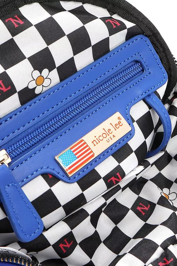 Embroidered Travel Patch Bag | Multi-Way Backpack, Crossbody & Handbag