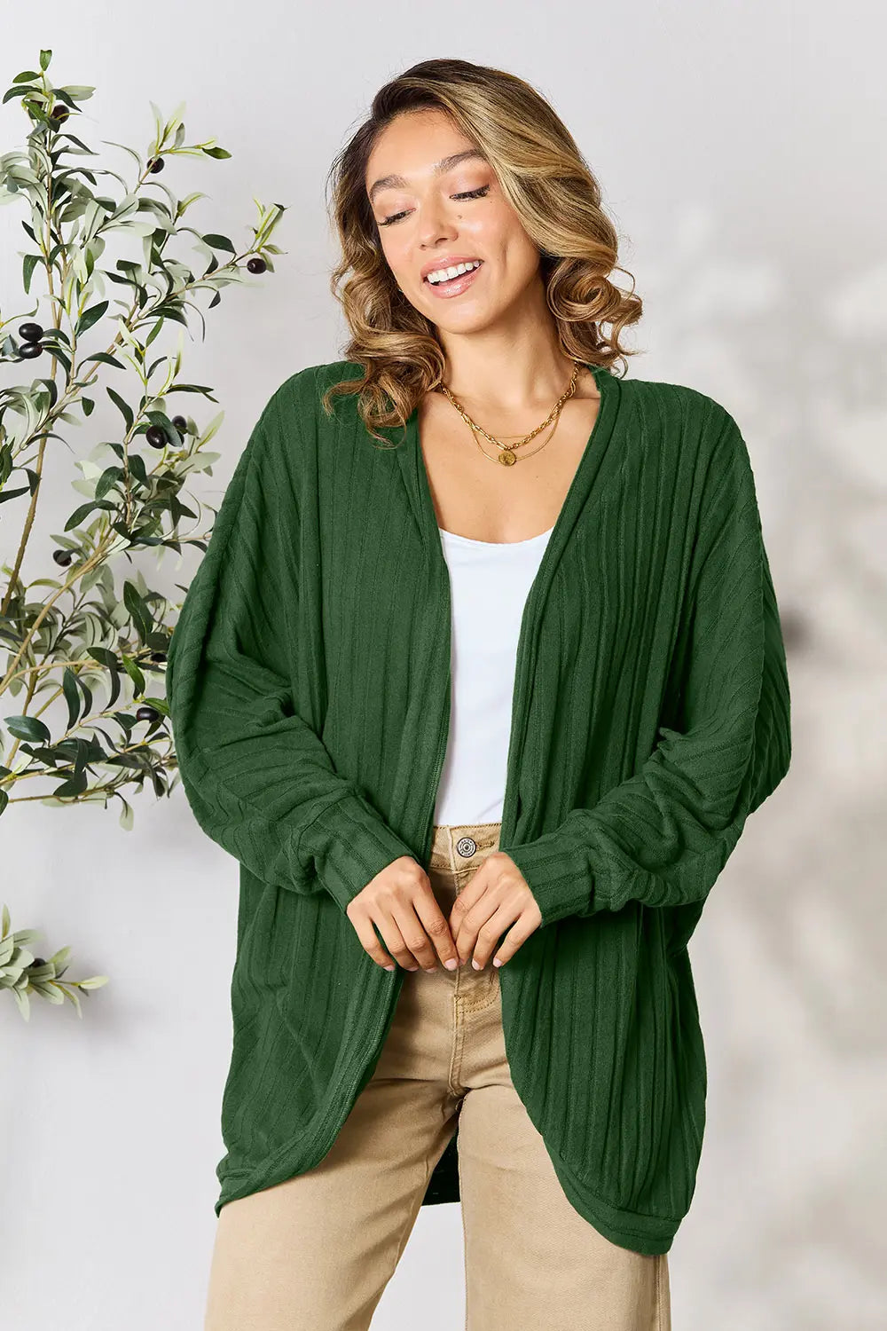 Ribbed Cocoon Cardigan – Cozy, Stylish & Effortless Layering