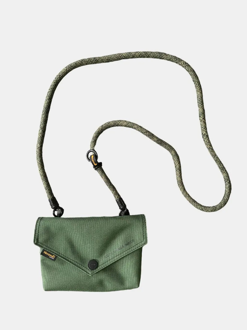 Himawari Envelope Crossbody Bag – Chic Solid Color Convertible Clutch
