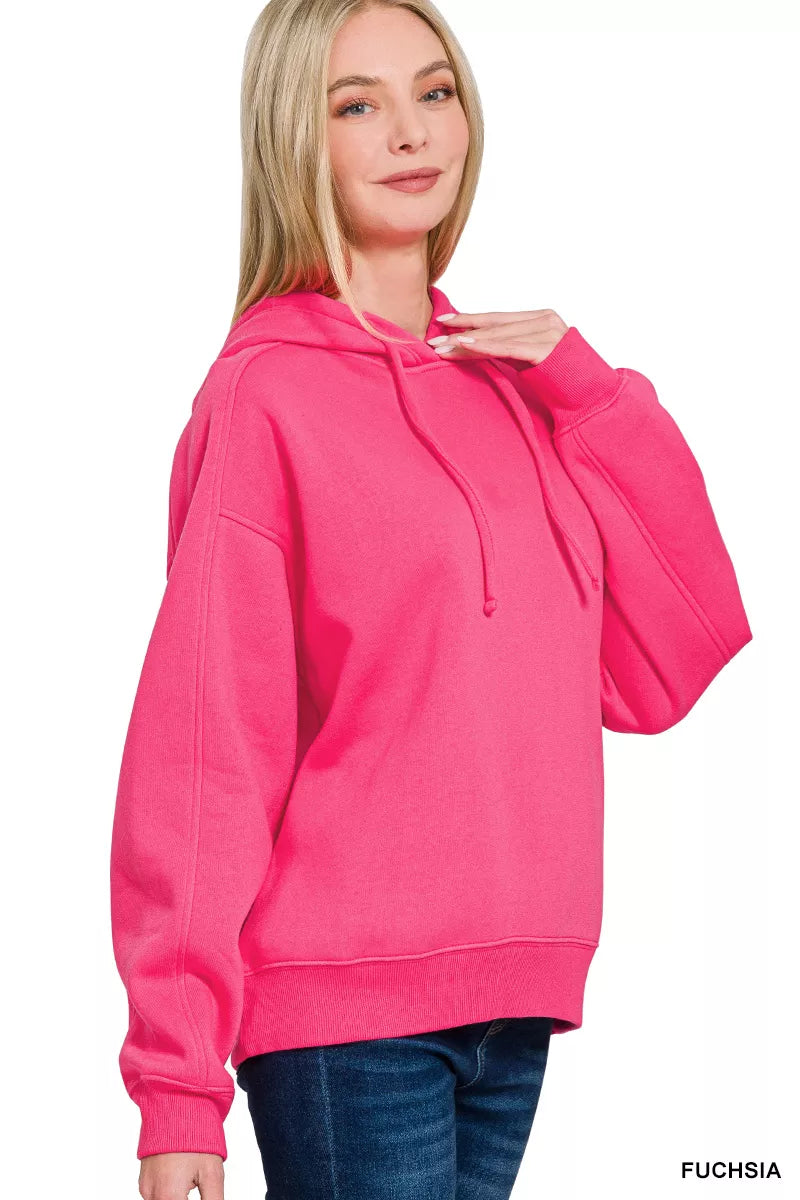 Zenana Pullover Hoodie Sweatshirt – Soft Everyday Comfort