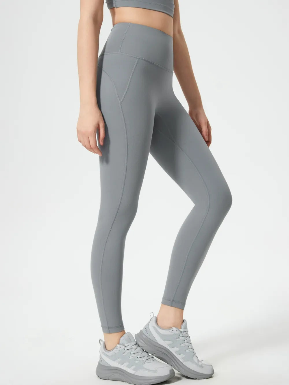 Wide Waistband Active Leggings – High Rise Workout & Everyday Wear