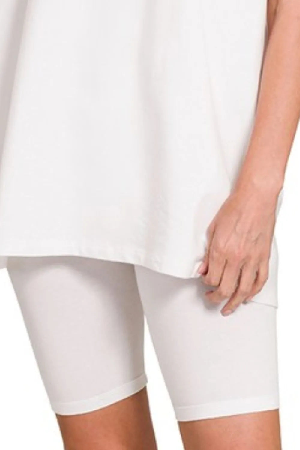 Oversized Tee & Biker Shorts Set – Comfy, Stylish & Athleisure Ready