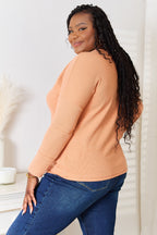Half-Button Long Sleeve Top – Chic, Versatile & Effortlessly Stylish