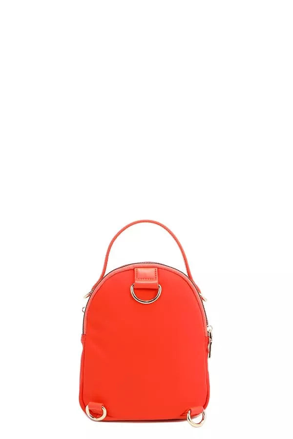 Embroidered Travel Patch Bag | Multi-Way Backpack, Crossbody & Handbag