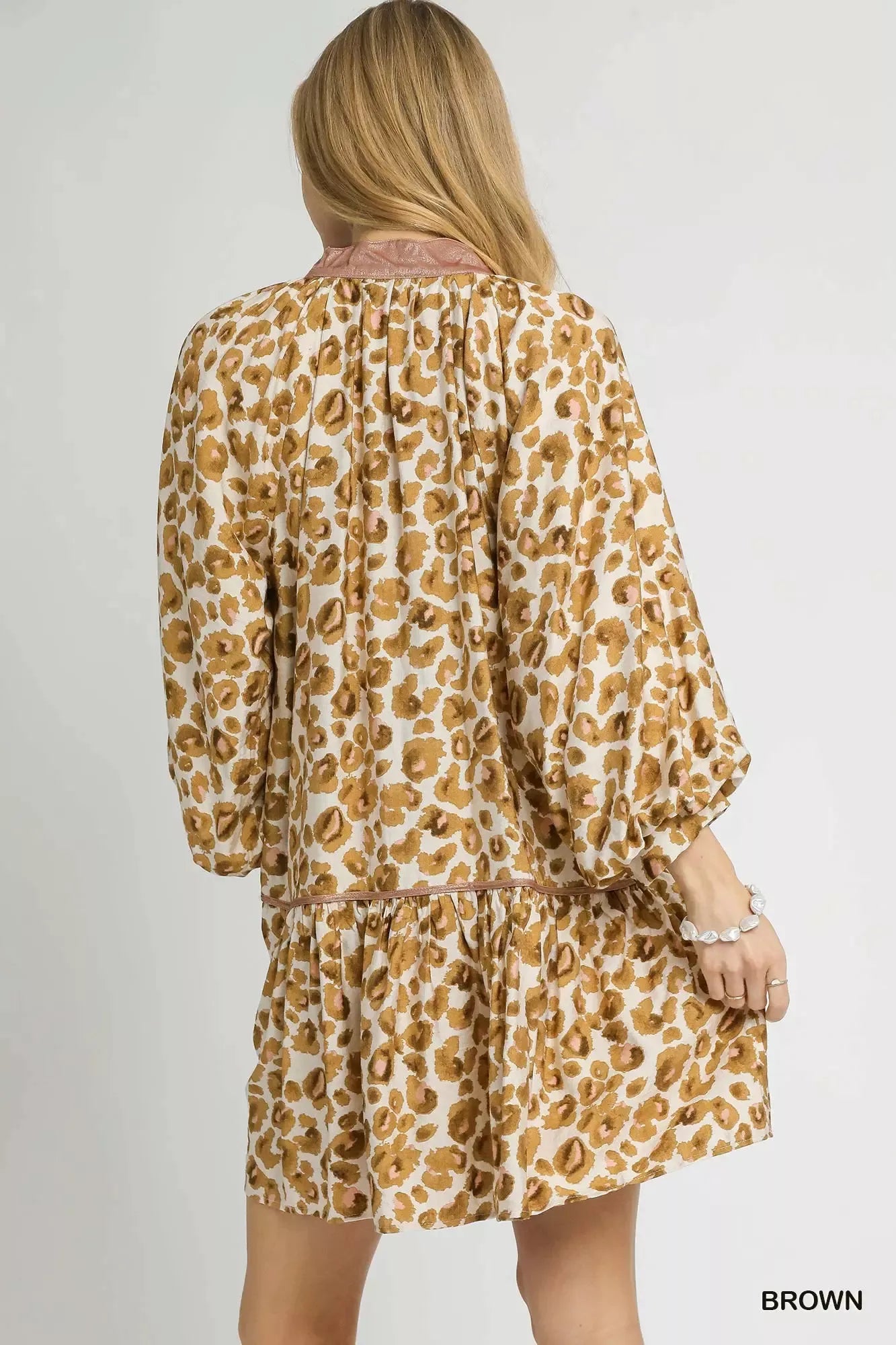 Leopard Print Tiered Mini Dress | Bold & Trendy Women’s Fashion Outfit