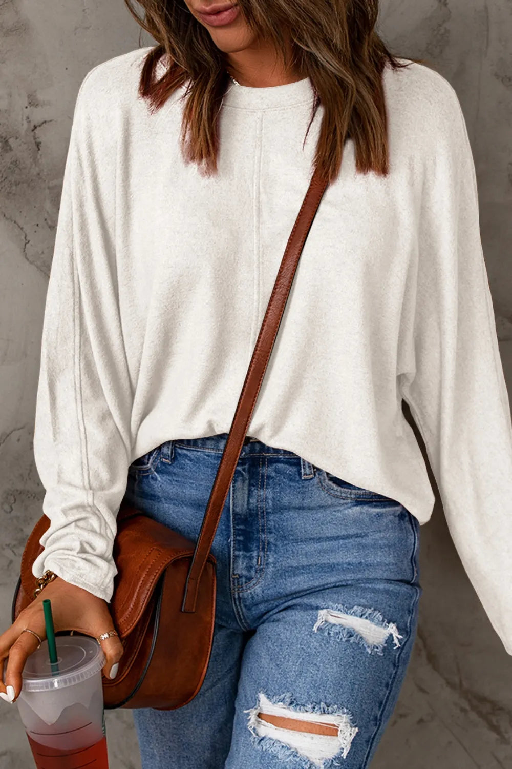 Classic Round Neck Long Sleeve T-Shirt – Everyday Essential
