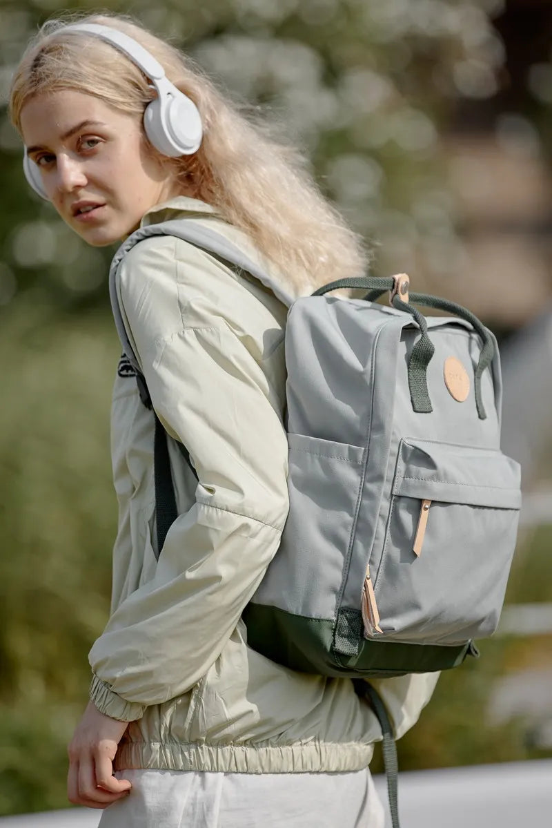 Waterproof Canvas Backpack with Side Pockets – Durable & Stylish