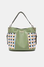 Nicole Lee 3-Piece Bag Set – Shoulder, Crossbody & Heart Coin Pouch