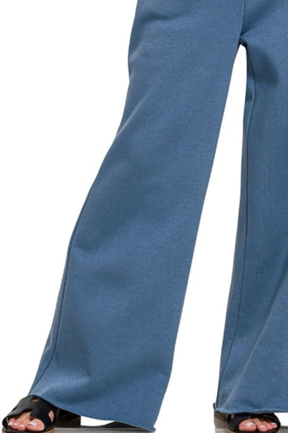 Blue Wide-Leg Pants – Comfy, Chic & Perfect for Lounge or Street Style