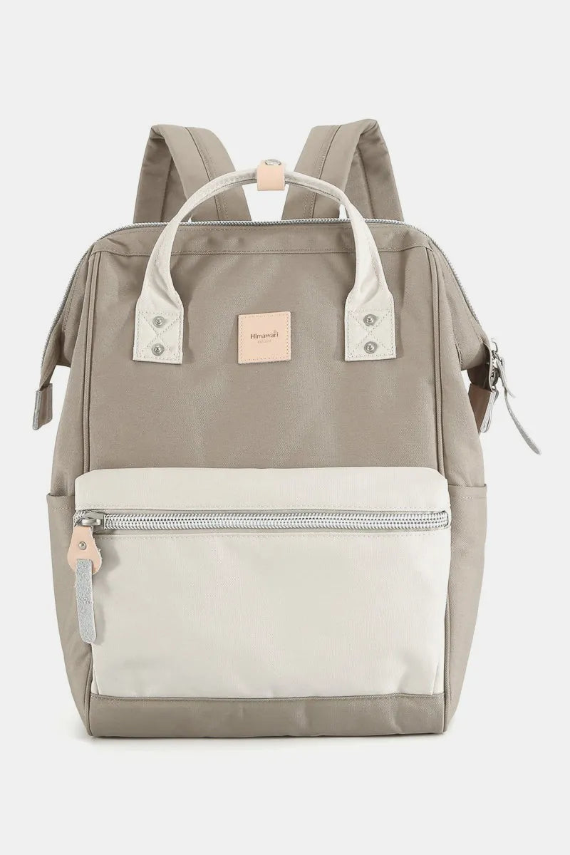 Water-Resistant Canvas Backpack with Side Pockets Adventure Ready