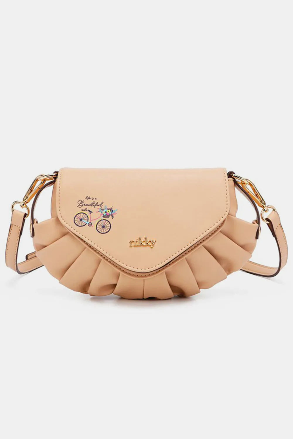Graphic Crossbody Bag – Adjustable Strap & Bold, Trendy Design
