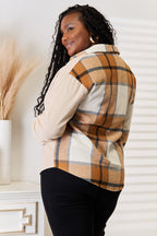 Plaid Dropped Shoulder Shirt – Relaxed Fit & Timeless Style