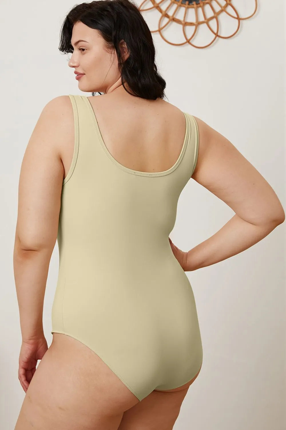 Square Neck Sleeveless Bodysuit – Sleek, Flattering & Versatile