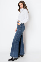 Artemis Vintage Tummy Control 90’s Vintage Wide Leg Jeans Retro Fit