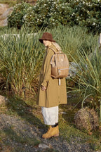 Water-Resistant Canvas Backpack with Side Pockets Adventure Ready
