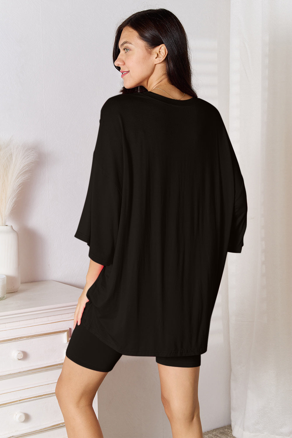 3/4 Sleeve Top & Shorts Set – Stylish, Comfy & Versatile