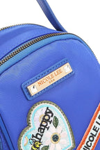 Embroidered Travel Patch Bag | Multi-Way Backpack, Crossbody & Handbag