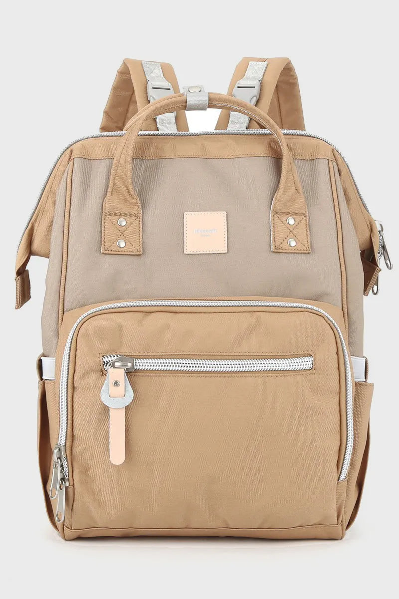 Waterproof Canvas Backpack with Side Pockets Stylish & Practical