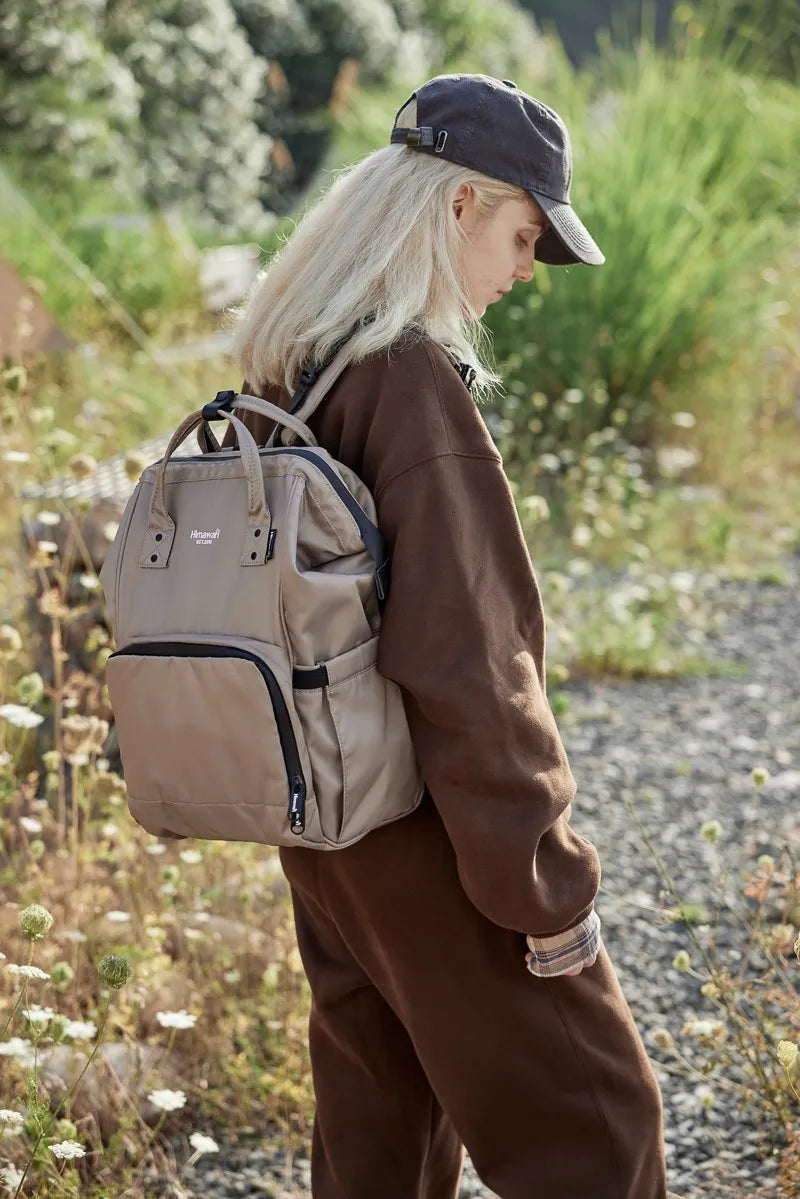 Waterproof Anti-Theft Nylon Backpack – Secure & Stylish for Travel