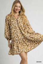 Leopard Print Tiered Mini Dress | Bold & Trendy Women’s Fashion Outfit