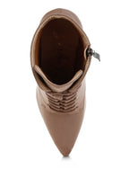 Rag Company Nesta Lace Up Boots – Sleek Stiletto Heel Fashion