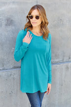 Round Neck Long Sleeve Top – Classic, Comfy & Versatile