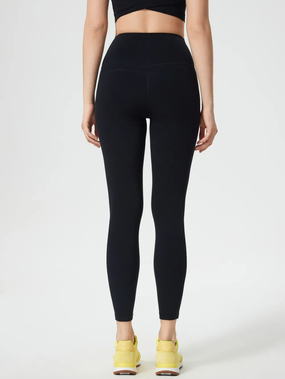 Wide Waistband Active Leggings – High Rise Workout & Everyday Wear