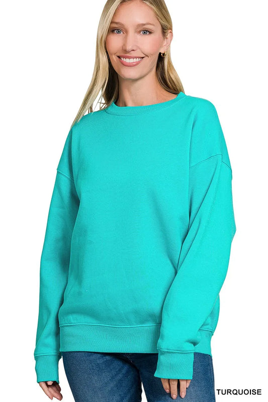 Classic Fleece Crewneck Sweatshirt – Cozy, Warm & Everyday Comfort