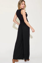 Ribbed Tank & Wide Leg Pants Set – Chic, Comfy & Effortless