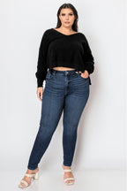 Artemis Vintage Corset Plus Super Skinny Jeans Flattering Fit with Sculpted