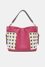 Nicole Lee 3-Piece Bag Set – Shoulder, Crossbody & Heart Coin Pouch