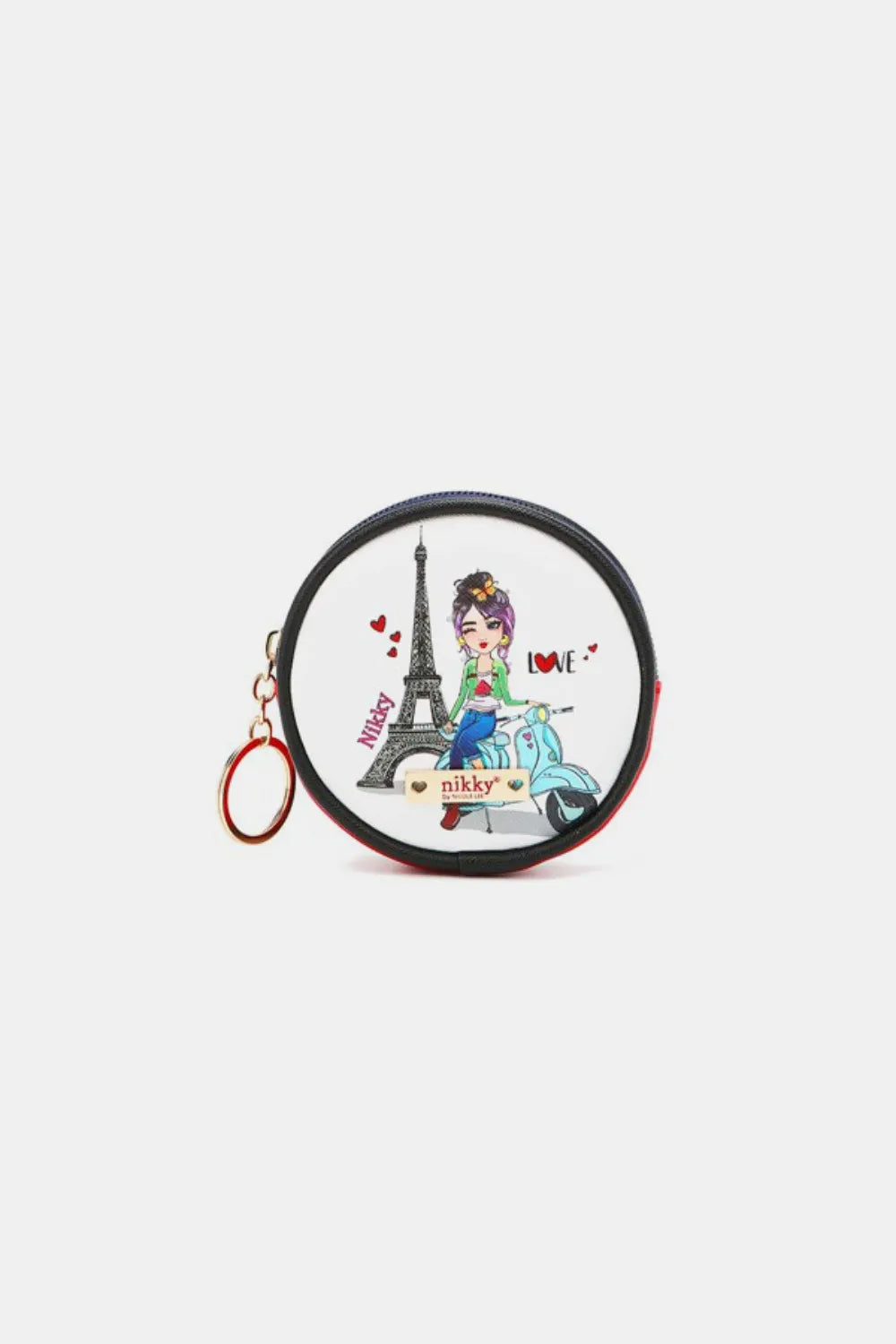 Keychain Round Coin Purse – Compact, Stylish & Functional Organizer