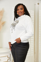 Graphic Crewneck Sweatshirt – Dropped Shoulders & Casual Style