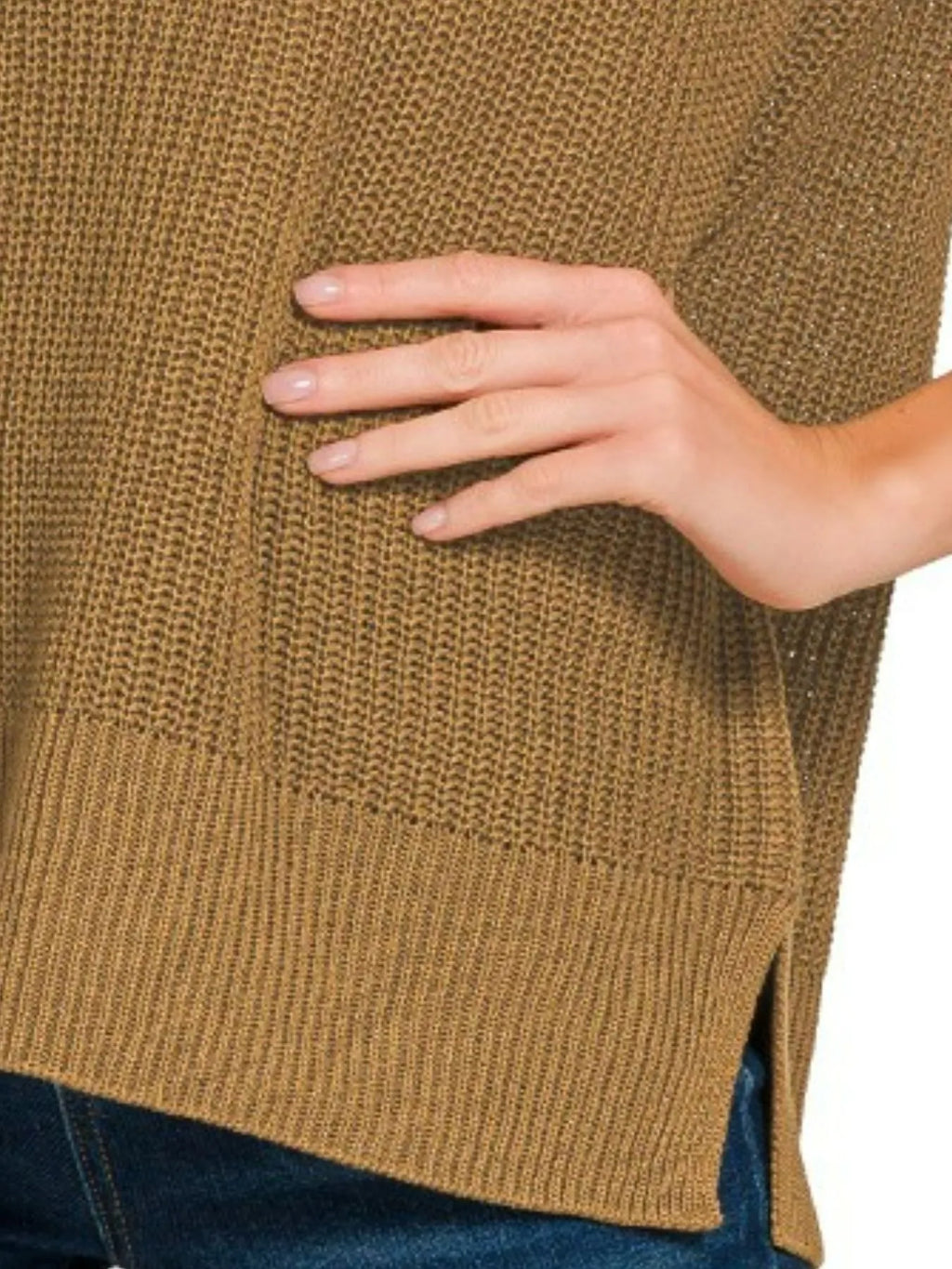 Oversized Crew Neck Sweater – Cozy Relaxed Fit for Effortless Style