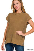 Oversized Crew Neck Sweater – Cozy Relaxed Fit for Effortless Style