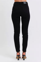 Judy Blue High Waist Black Faux Leather Pants – Sleek Skinny Fit