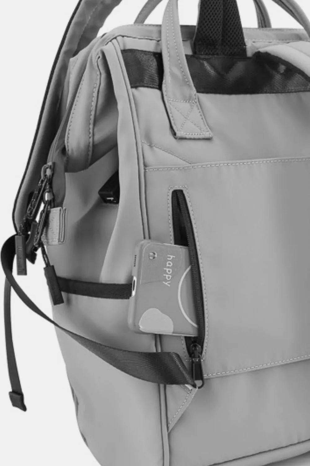 Himawari Waterproof Laptop Backpack with USB Port Travel & Work Ready