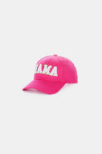 Washed Embroidered City Baseball Cap – Adjustable Casual Hat
