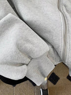 Zip Up Long Sleeve Hoodie – Classic Casual Everyday Layer