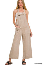 Zenana Washed Knot Strap Jumpsuit with Pockets – Chic & Effortless