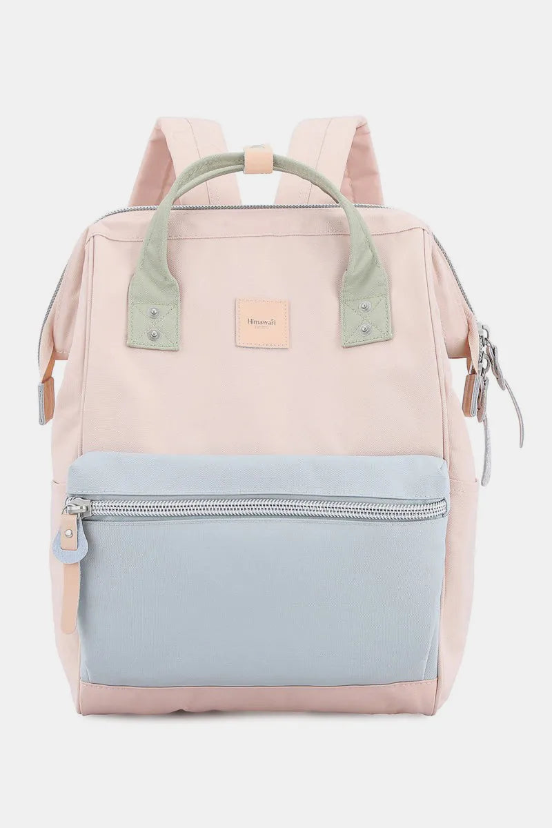Water-Resistant Canvas Backpack with Side Pockets Adventure Ready