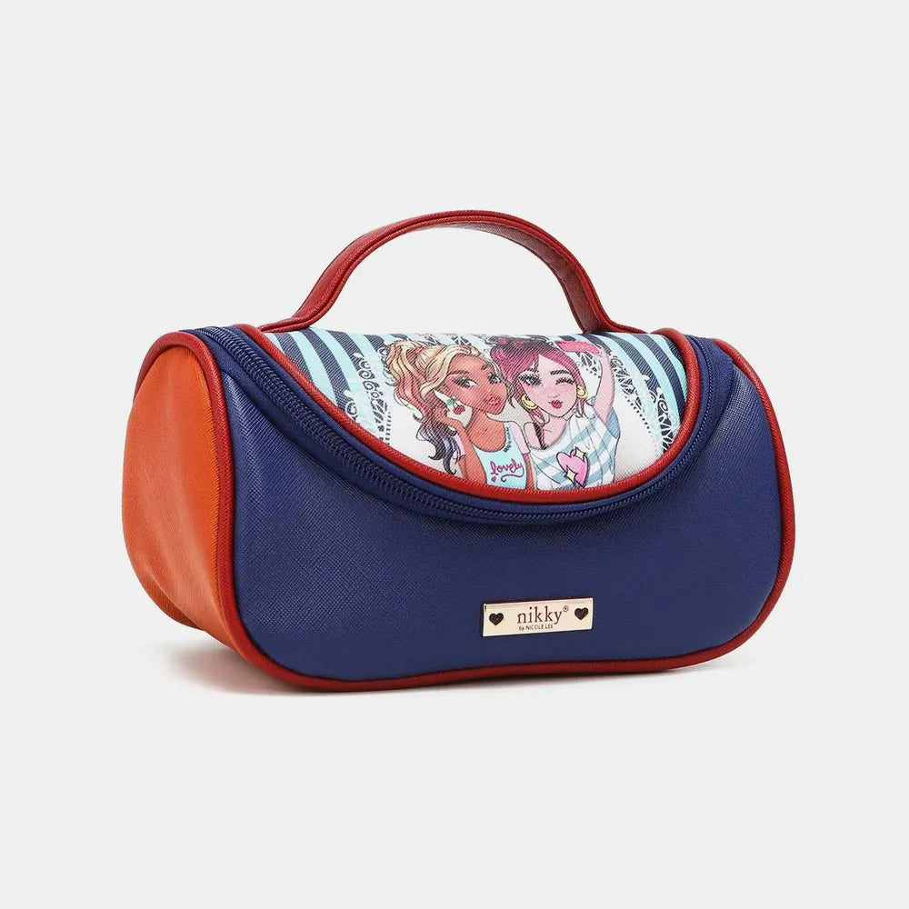 Nicole Lee Nikky Makeup Bag – Stylish, Spacious & Travel-Friendly